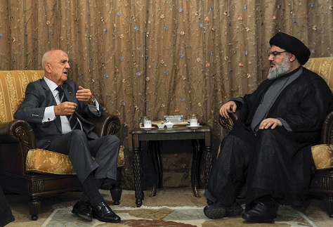 Sayyed Nasrallah Receives Lebanese Minister of Defense, Visits Sheikh Najafi